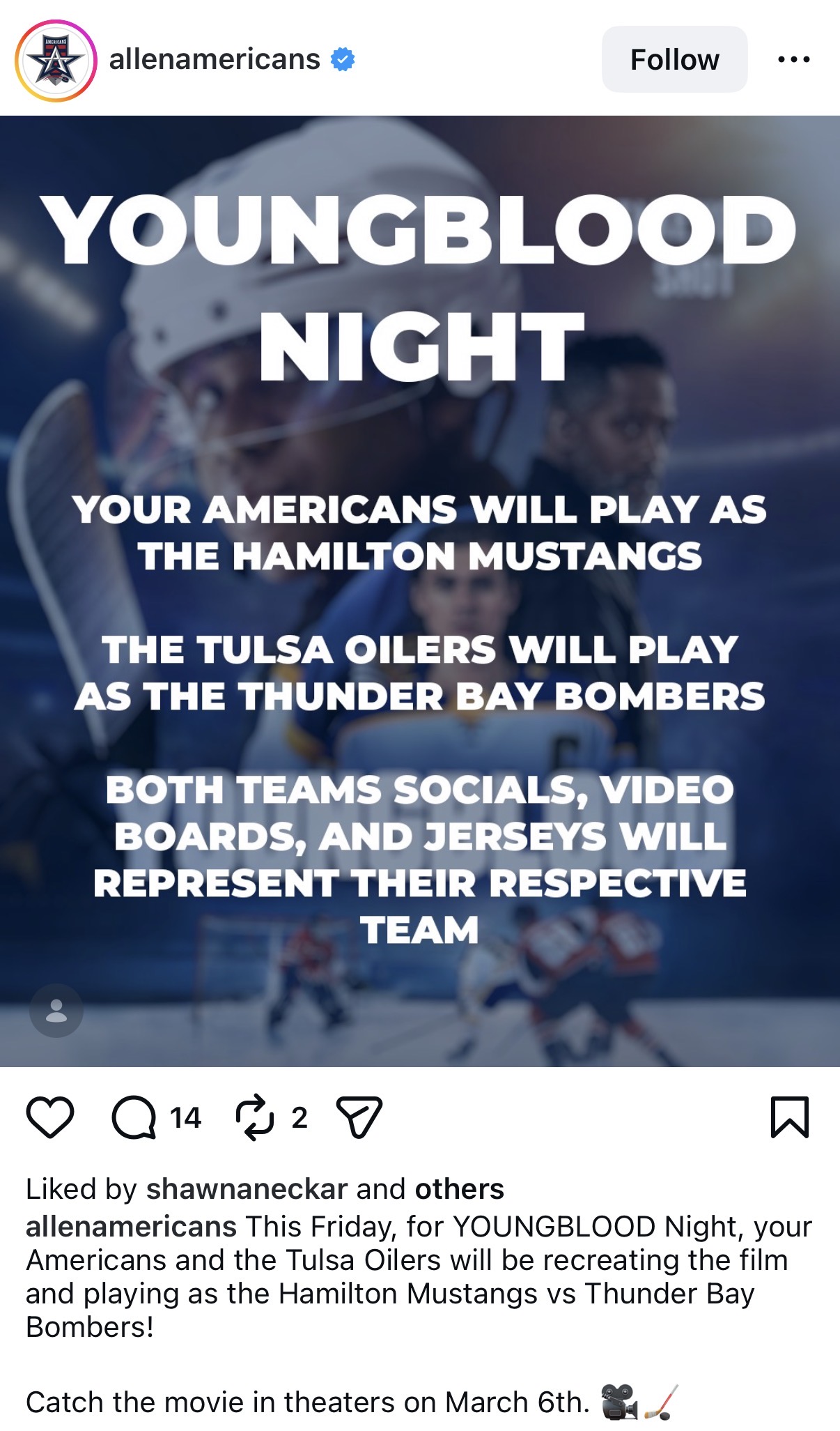 Allen Americans - Instagram Post - 6